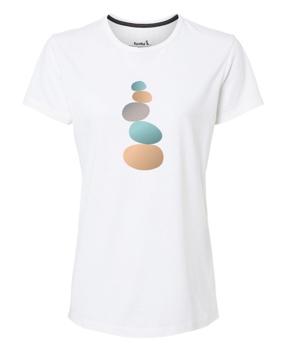 Eco-Zen Cairn Rocks Women's T-Shirt